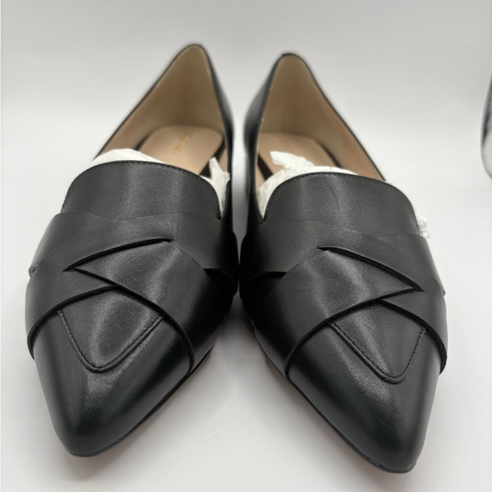 Cole Haan Black Leather Flats